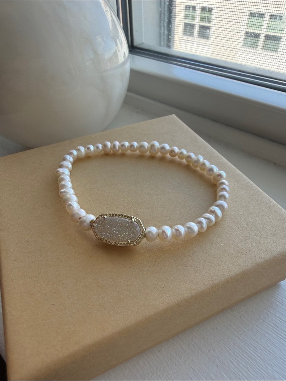 Kendra Scott Pearl Bracelet